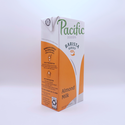 Pacific Foods Barista Series Almond Milk - Case of 12, 32oz