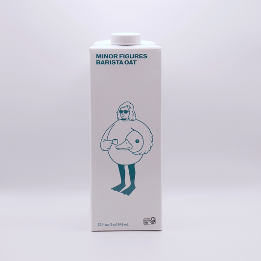 Minor Figures Barista Oat Milk - Case of 6, 32oz cartons